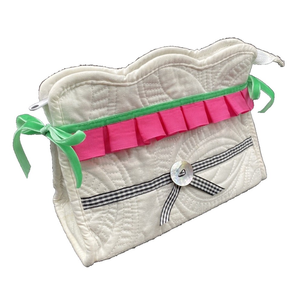 Carleen Powell for Silvestri Makeup Case Bag Clutch Pouch 90s Boutique‎
